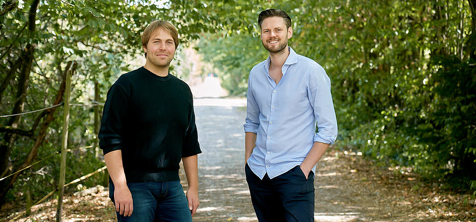 On the path to success: Nia Health founders Oliver Welter and Tobias Seidl Nia Health founders Oliver Welter and Tobias Seidl