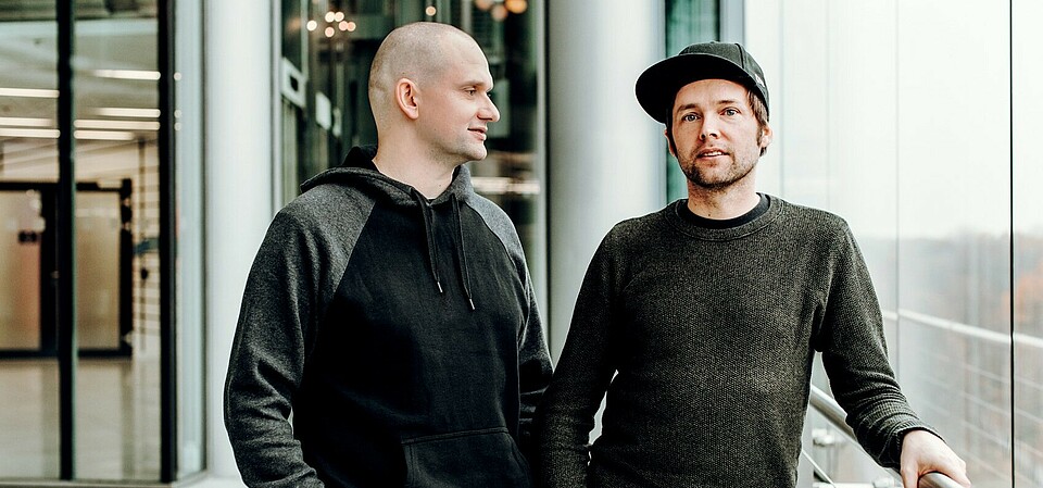 Tiny Monster founders and GALAKTO developers Frank Ließner and Timo Dries