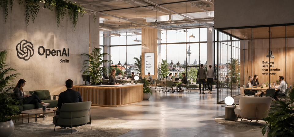 how ChatGPT envisions OpenAI's new office in Berlin how ChatGPT envisions OpenAI's new office in Berlin