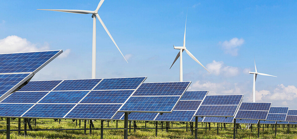 Solar und Wind
