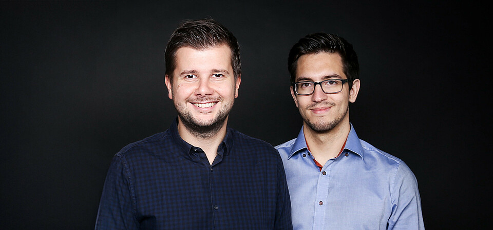 Marian Gläser (CEO), Patrick Kern (CTO) Marian Gläser (CEO), Patrick Kern (CTO)