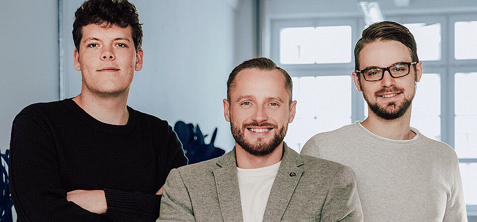 Going places: Richard Birich, Max Grollmann, and Lukas Puls of JUCR From zero to full speed in just a couple of years: JUCR founders just raked in €33M