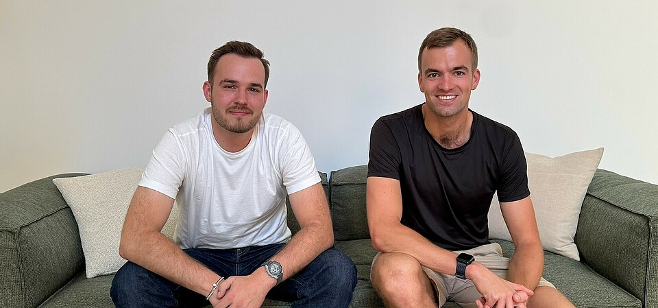 The Lyceum founders, Magnus Grünewald und Maximilian Niroomand The Lyceum founders, Magnus Grünewald und Maximilian Niroomand