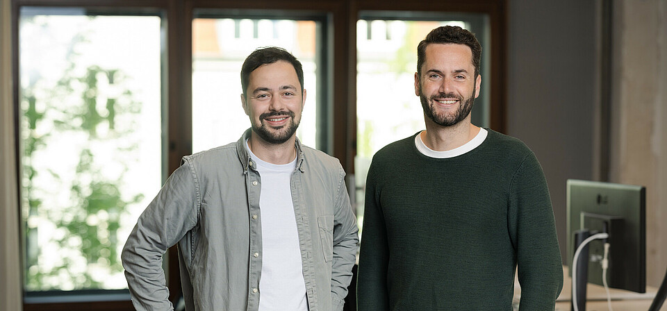 Dan Kreibich, Philipp von Lamezan, Managing Directors of SQUAKE