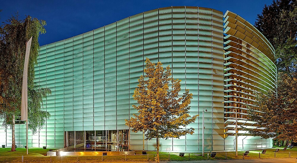 Fassade of the Nordic Embassies in Berlin